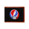 Steal Your Face Needlepoint Wallet by Smathers & Branson