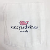 I Whale Kentucky Long Sleeve Tee in White Cap by Vineyard Vines