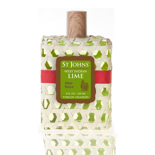 West Indian Lime After Shave in 8 oz. Splash by St. John's Fragrances