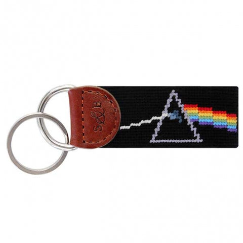 Pink Floyd Needlepoint Key Fob by Smathers & Branson