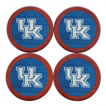 University of Kentucky Needlepoint Coaster Set by Smathers & Branson
