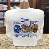 University of Kentucky Vintage Football Long Sleeve Tee by Vineyard Vines