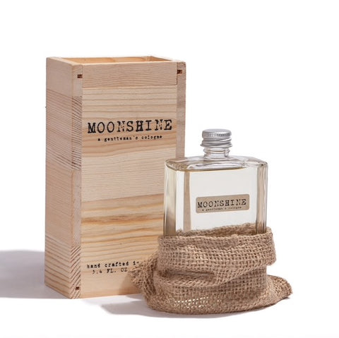 Moonshine, "a Gentleman's Cologne" by East West Bottlers
