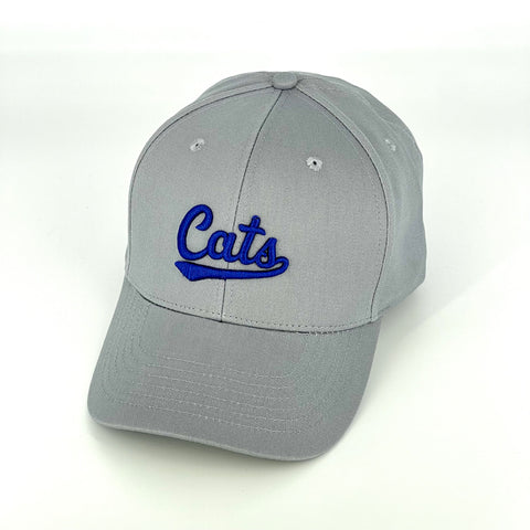 Cats Script Hat in Grey by Logan's