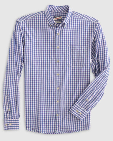 Abner Hangin' Out Button Up Shirt in Chateau by Johnnie-O