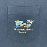 Kentucky Life Long Sleeve Tee in Blue Blazer by Vineyard Vines hi