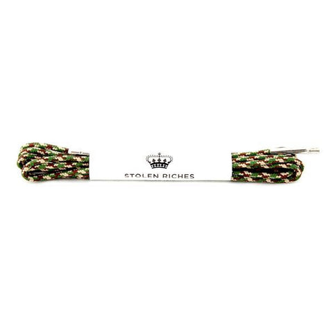 Camo Green 32" Dress Laces by Stolen Riches