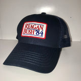 Reagan Bush '84 Meshback Hat in 2 Colors