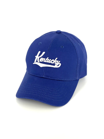 Kentucky Script Hat in Blue by Logan's