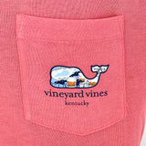 Kentucky Life Long Sleeve Tee in Nantucket Red by Vineyard Vines