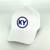 Kentucky Circle Logo Hat in White by Logan's